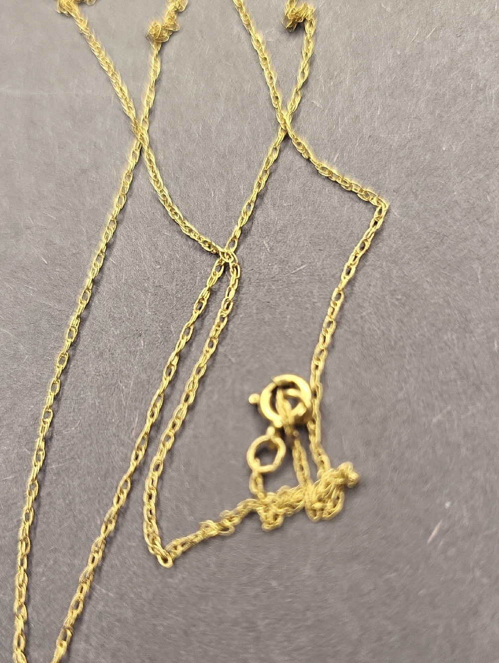 10K 20" Yellow Gold Chain Necklace